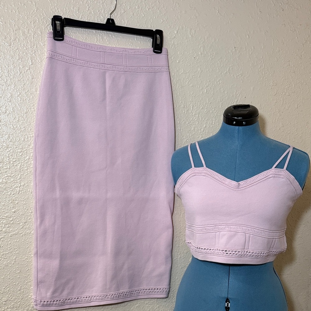 House of Harlow 1960 Light Lavender Pencil Skirt